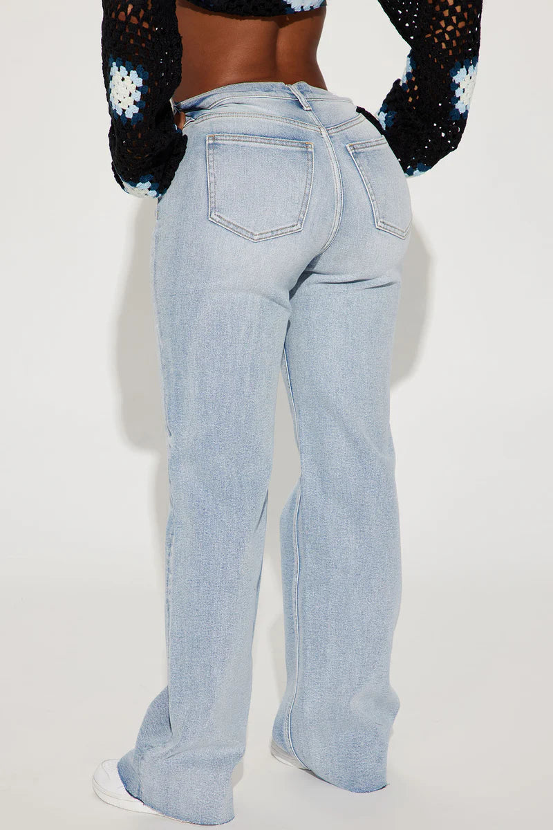 Tough Love Stretch Straight Leg Jean