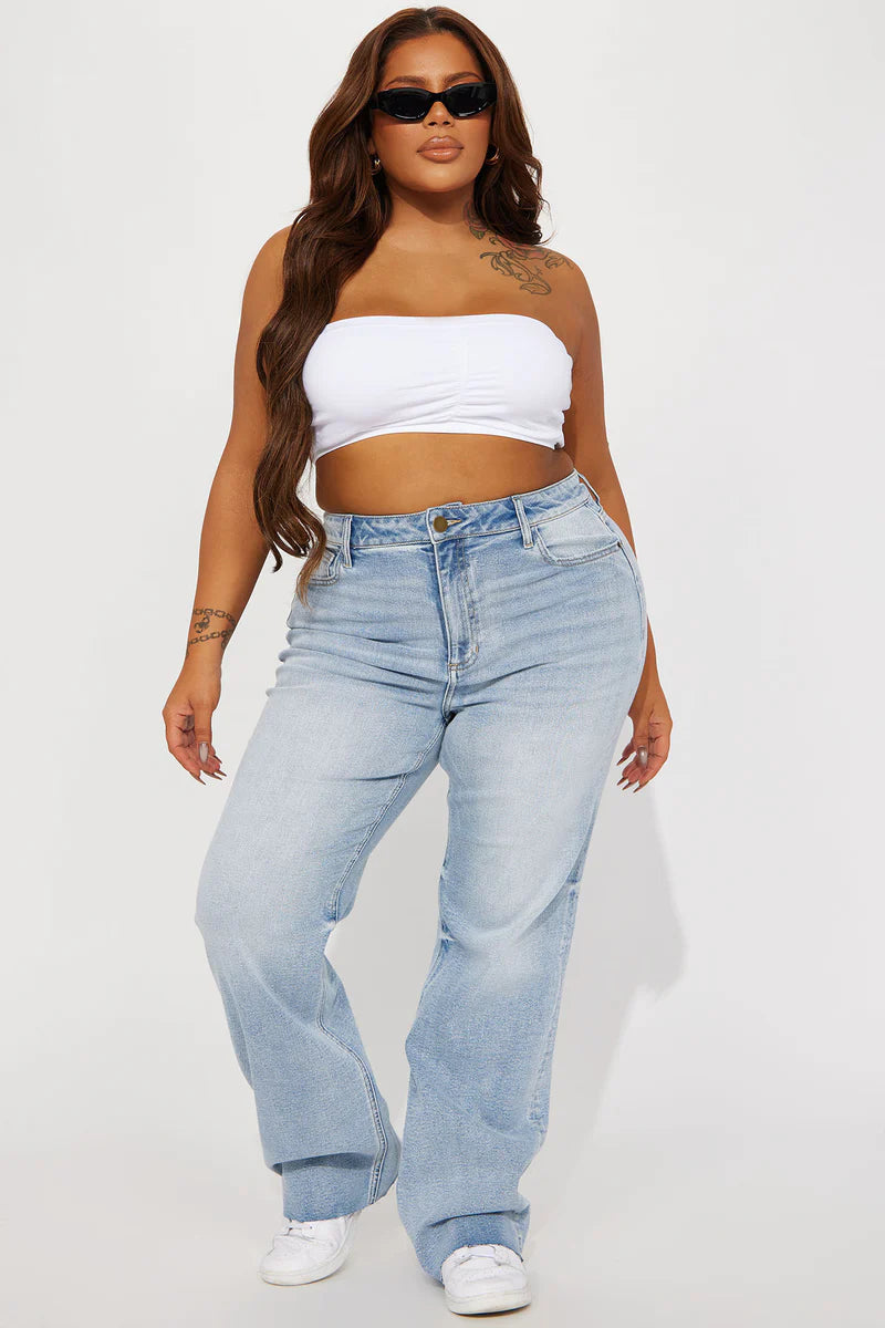 Tough Love Stretch Straight Leg Jean