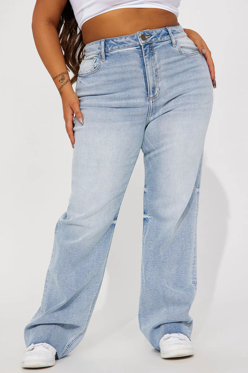 Tough Love Stretch Straight Leg Jean