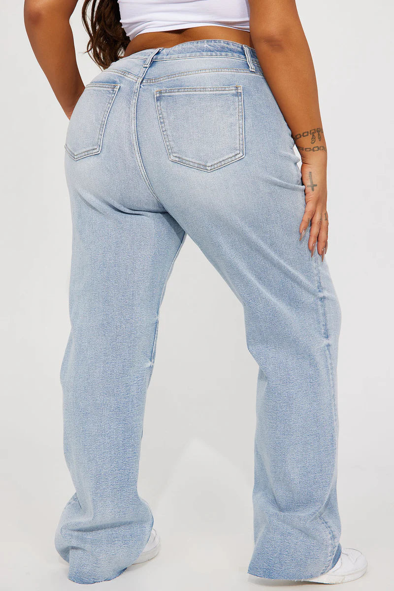 Tough Love Stretch Straight Leg Jean