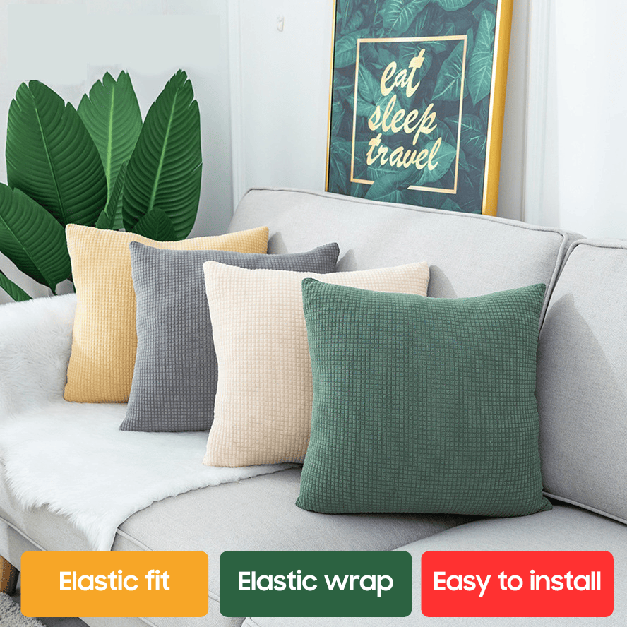 Thick pillow covers for the living room