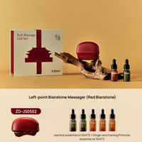 Red Light Facial Massager with Heat & Vibration, Face & Neck Tool