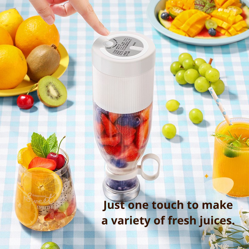 USB rechargeable portable multifunctional mini juicer