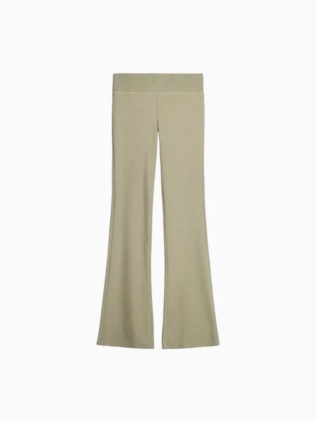 High-waisted stretch pants
