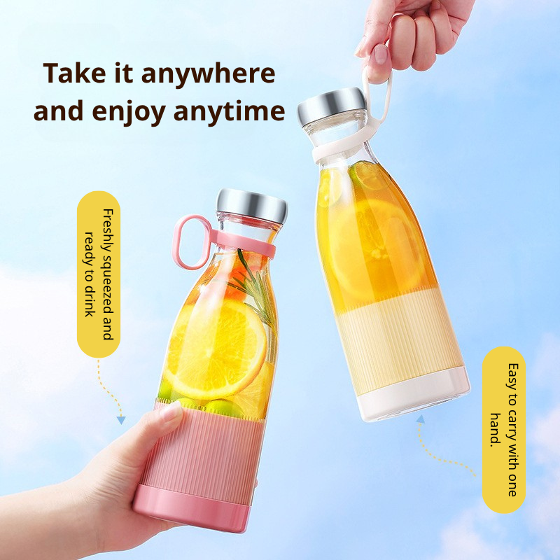 USB rechargeable portable multifunctional mini juicer