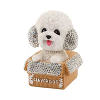 Sparkling Rhinestone Teddy Bear Car Decoration