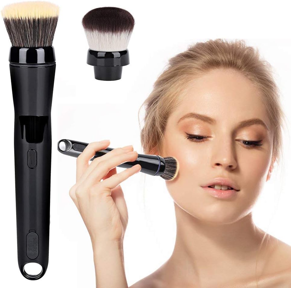 Electric makeup brush set