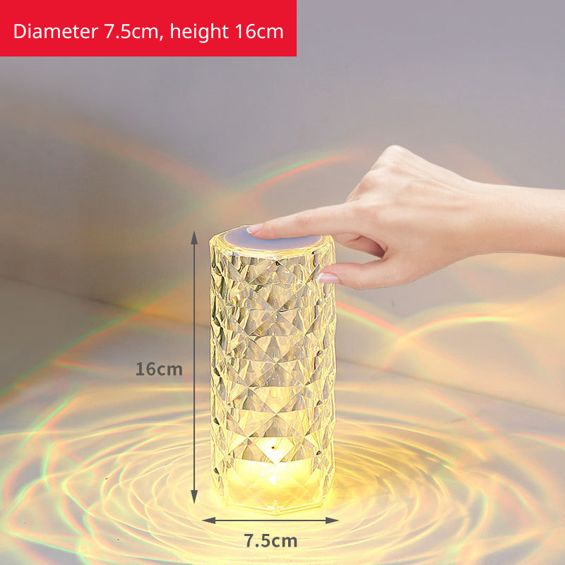 16 color creative desk lamp with remote control