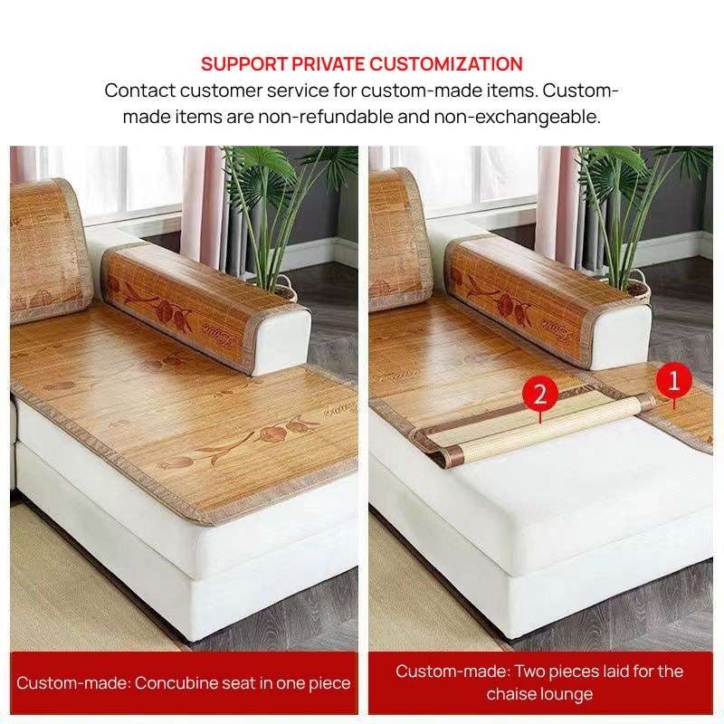 Bamboo Cooling Mat Sofa Cushion