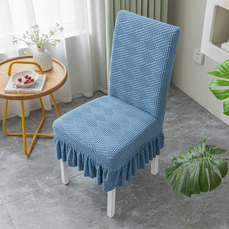 Vỏ bọc ghế đẩu co giãn, chống trượt và chống mài mòn.