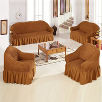 Premium Cotton Stretch Sofa Cover – Soft, Durable & Protective