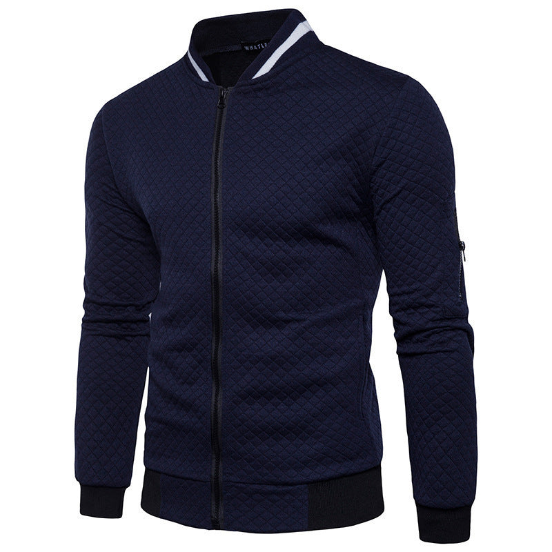 Men’s Quilted Bomber Jacket