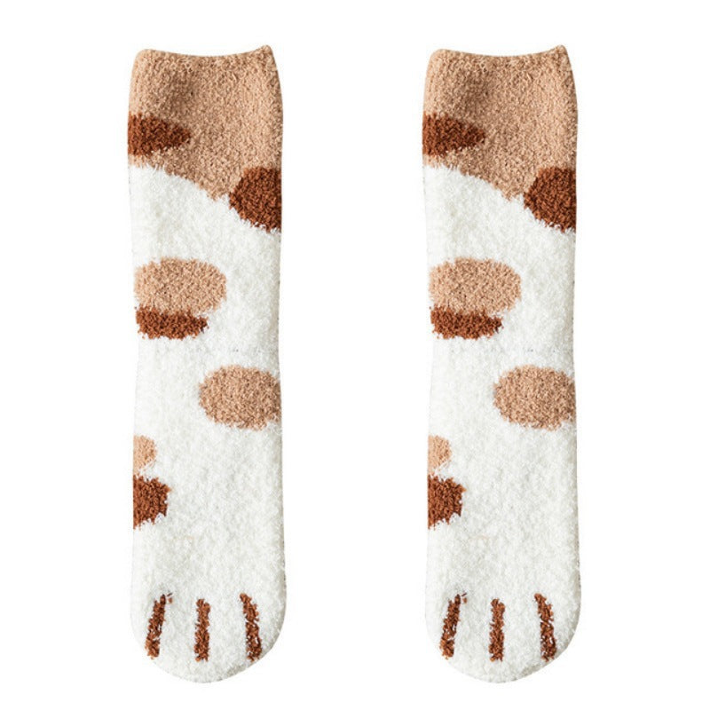 Velvet women's socks