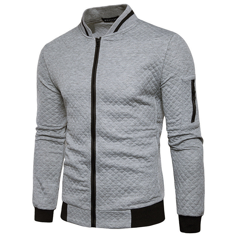 Men’s Quilted Bomber Jacket