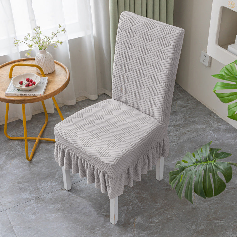 Vỏ bọc ghế đẩu co giãn, chống trượt và chống mài mòn.