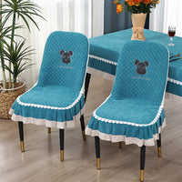 Bear-shaped cushion cover