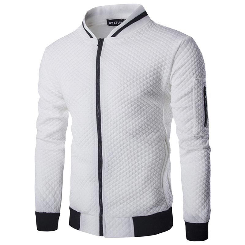 Men’s Quilted Bomber Jacket