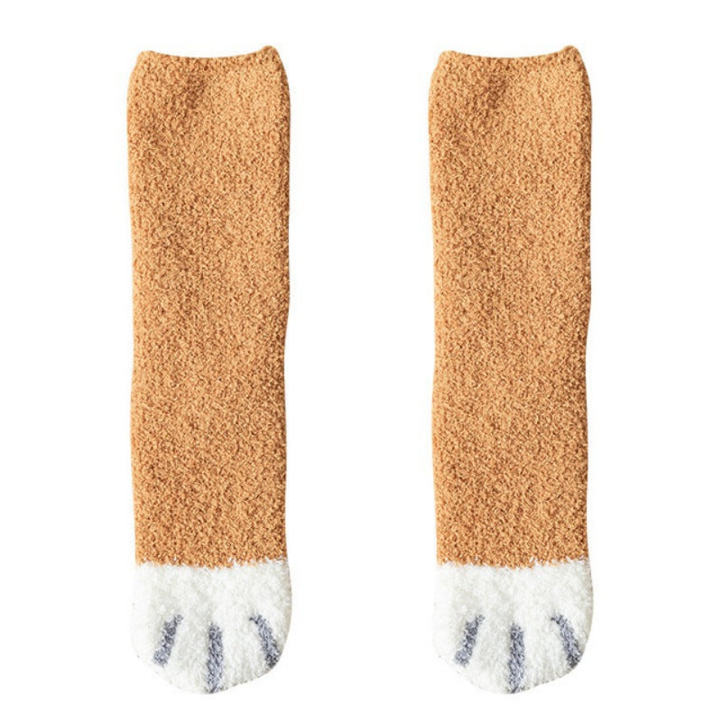 Velvet women's socks