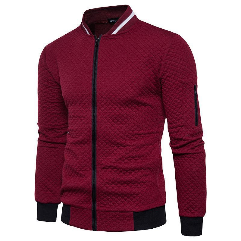 Men’s Quilted Bomber Jacket
