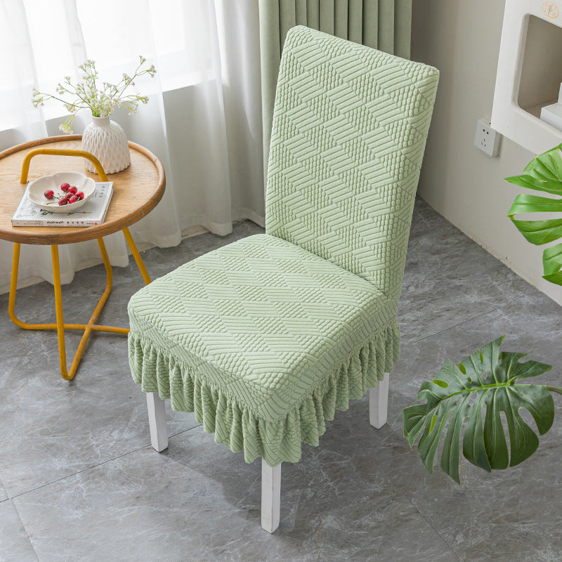 Vỏ bọc ghế đẩu co giãn, chống trượt và chống mài mòn.