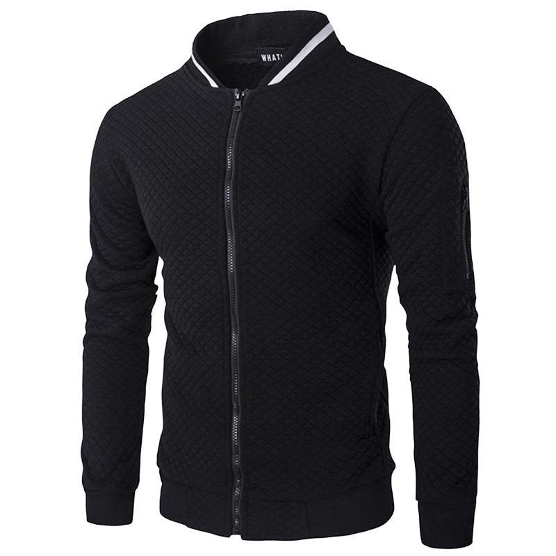 Men’s Quilted Bomber Jacket