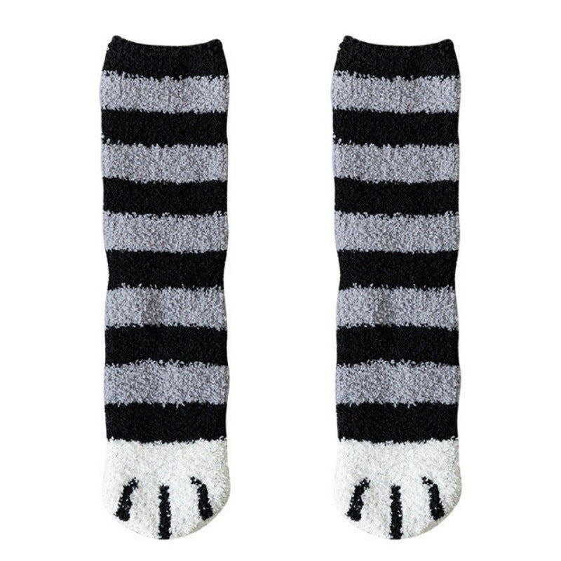 Velvet women's socks