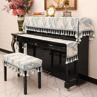 Vỏ phủ bụi đàn piano, vỏ vải trùm kín, cao cấp, phong cách Bắc Âu tối giản, sang trọng nhẹ, cảm giác cao cấp, vỏ nửa mới, vỏ vải đàn piano cao cấp