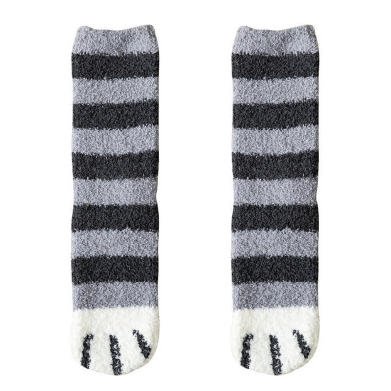 Velvet women's socks