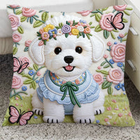 Pillow cover printed with pet images