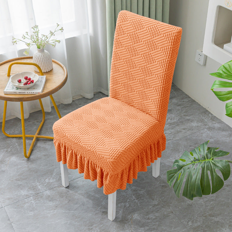 Vỏ bọc ghế đẩu co giãn, chống trượt và chống mài mòn.