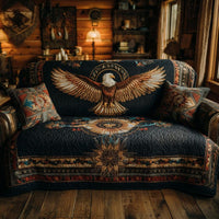 Festive Paw Quilted Sofa Cover