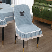 Bear-shaped cushion cover