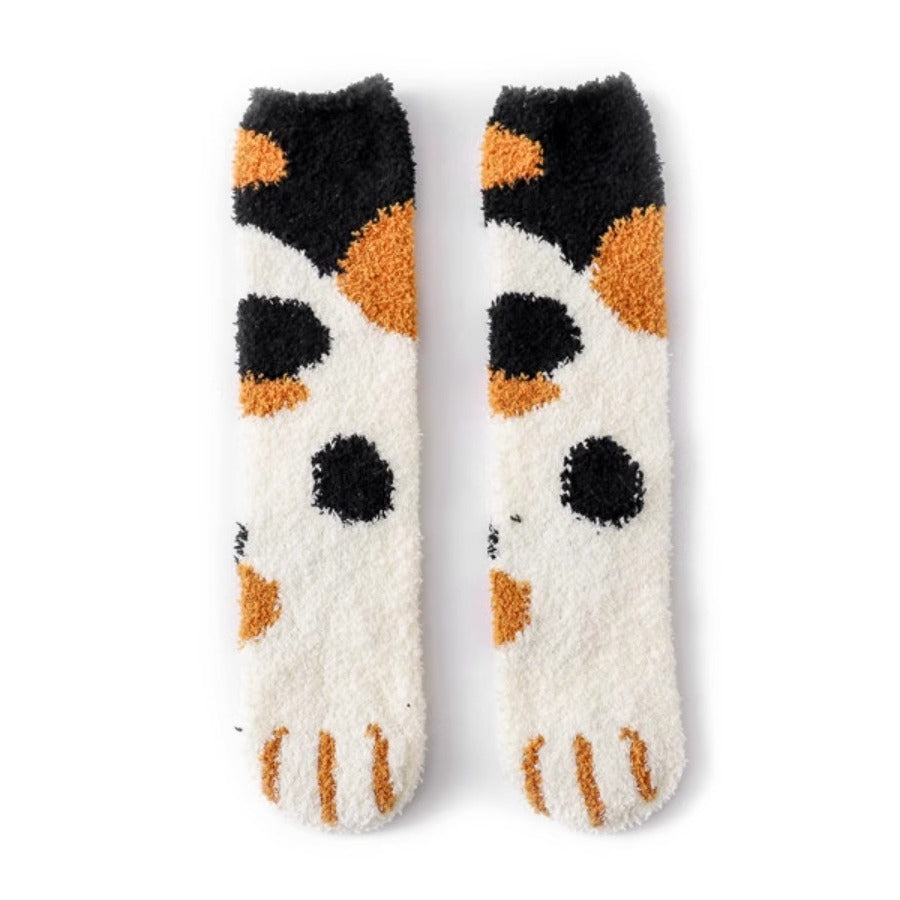 Velvet women's socks