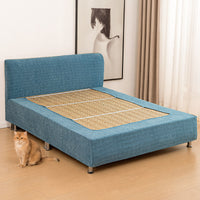 Vỏ Bọc Khung Giường Chenille Co Giãn Cao Cấp – Bảo Vệ Hoàn Toàn Phần Đầu Giường & Thân Giường