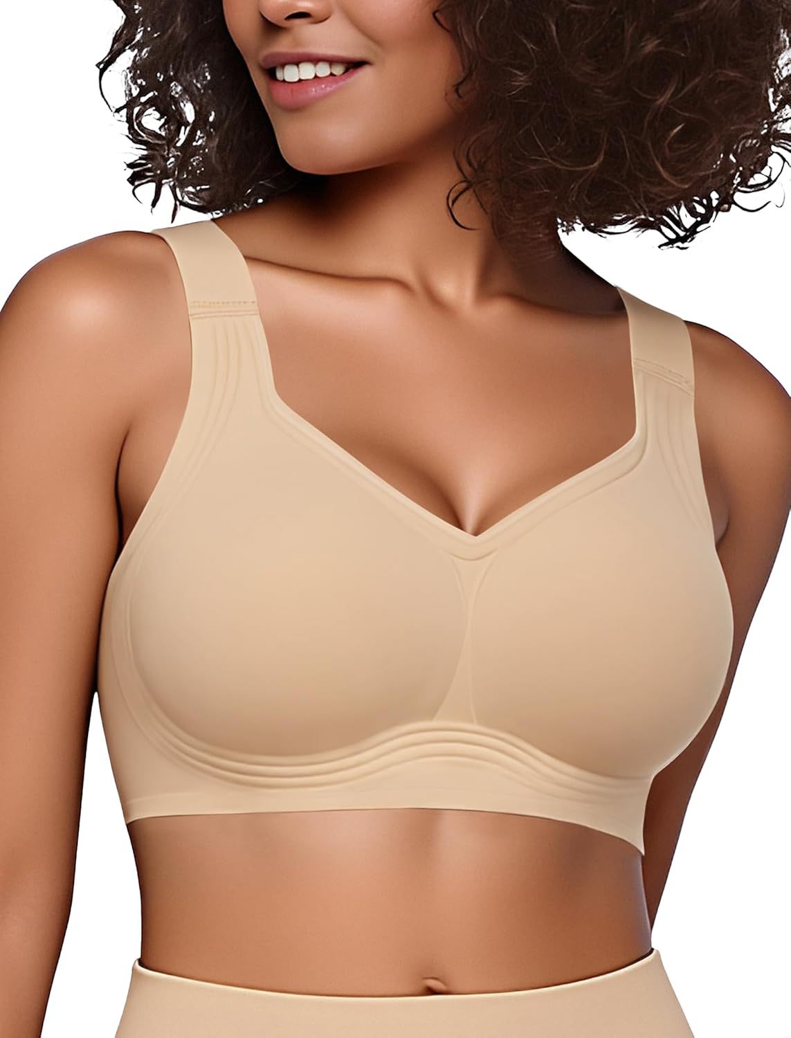 Comfortable underwire bra