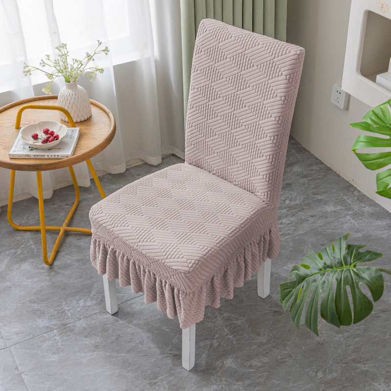 Vỏ bọc ghế đẩu co giãn, chống trượt và chống mài mòn.