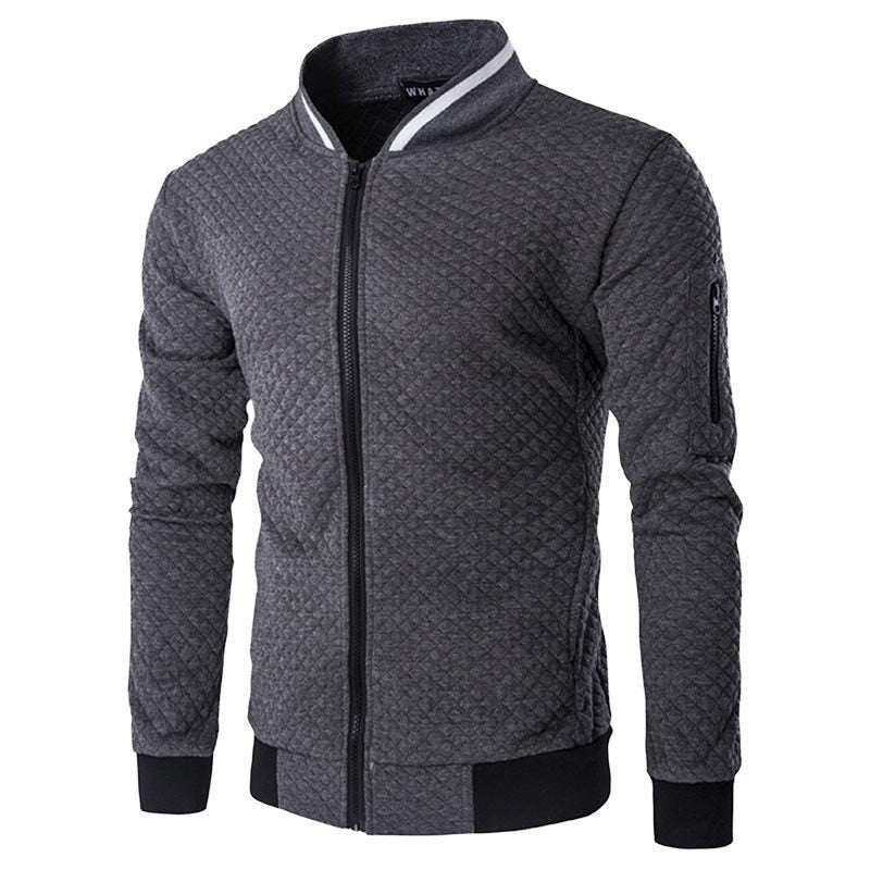 Men’s Quilted Bomber Jacket