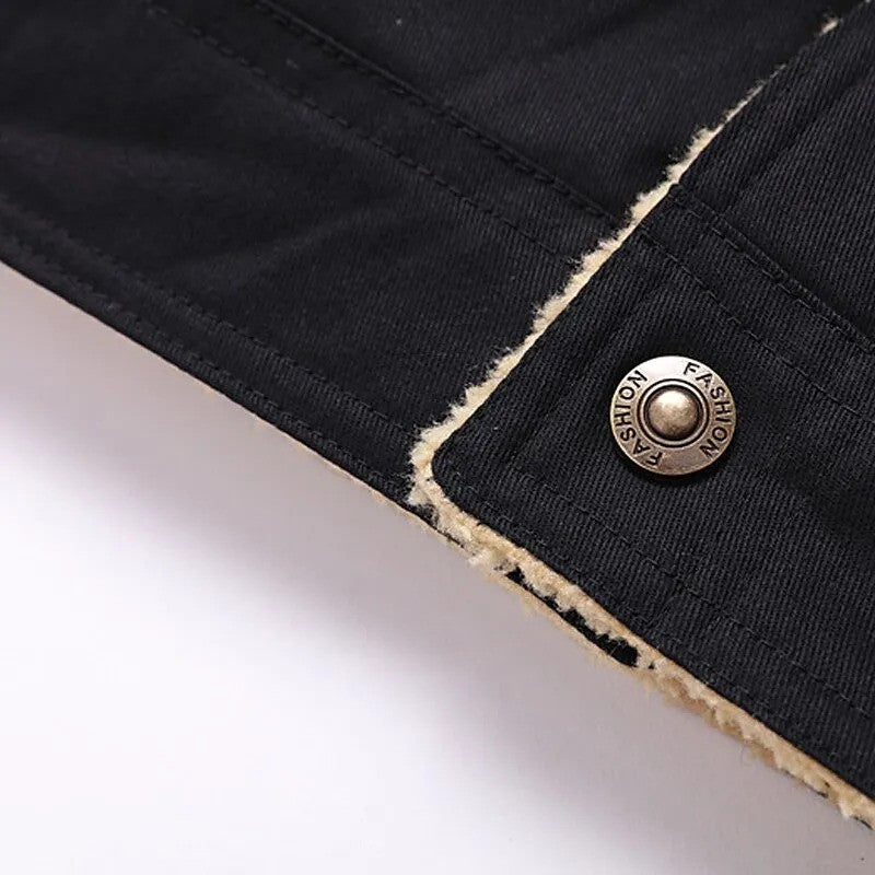 Men’s Winter Coat – Thick Warm Jacket with Soft Lining, Windproof & Thermal Outerwear