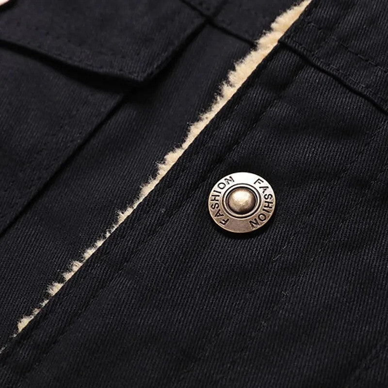 Men’s Winter Coat – Thick Warm Jacket with Soft Lining, Windproof & Thermal Outerwear