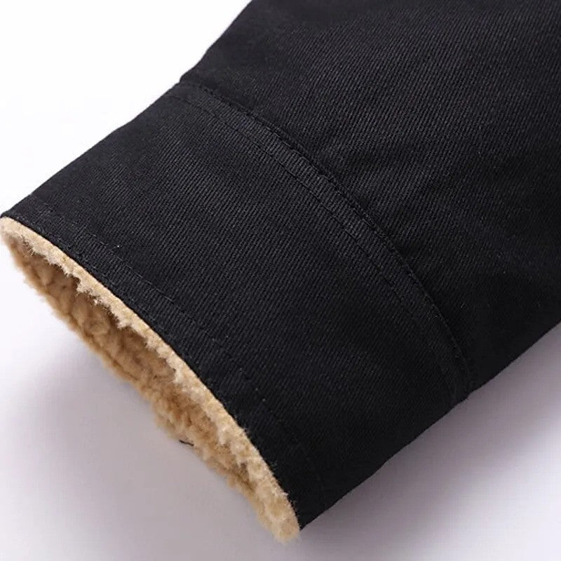 Men’s Winter Coat – Thick Warm Jacket with Soft Lining, Windproof & Thermal Outerwear