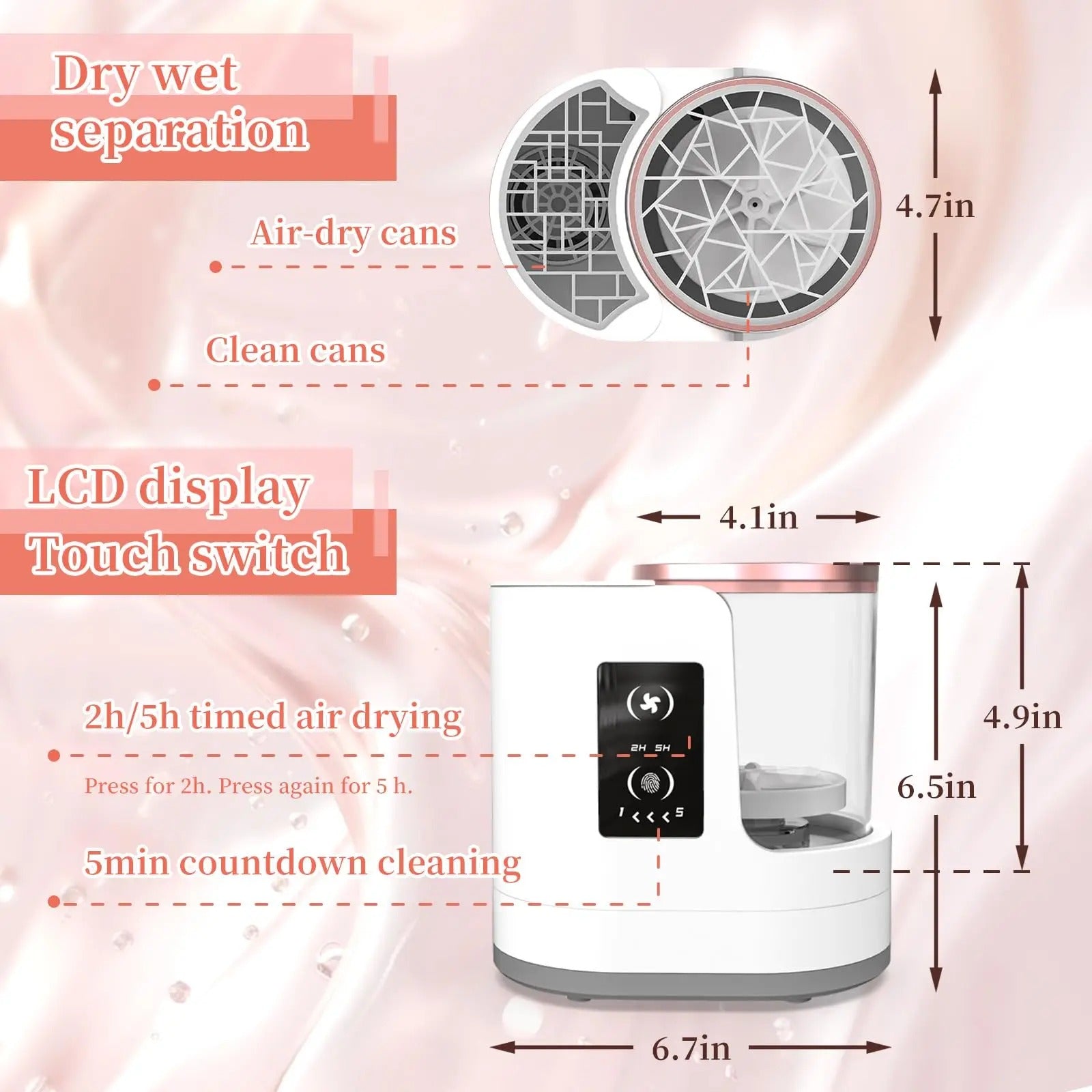 Makeup washer and dryer
