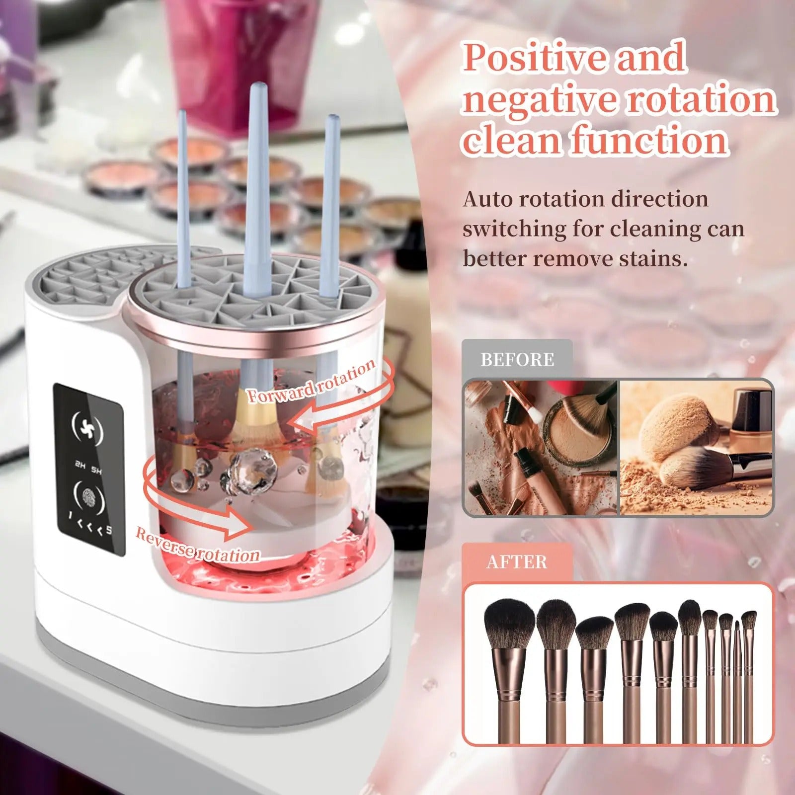 Makeup washer and dryer
