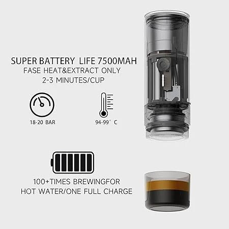 Portable Electric Espresso Maker