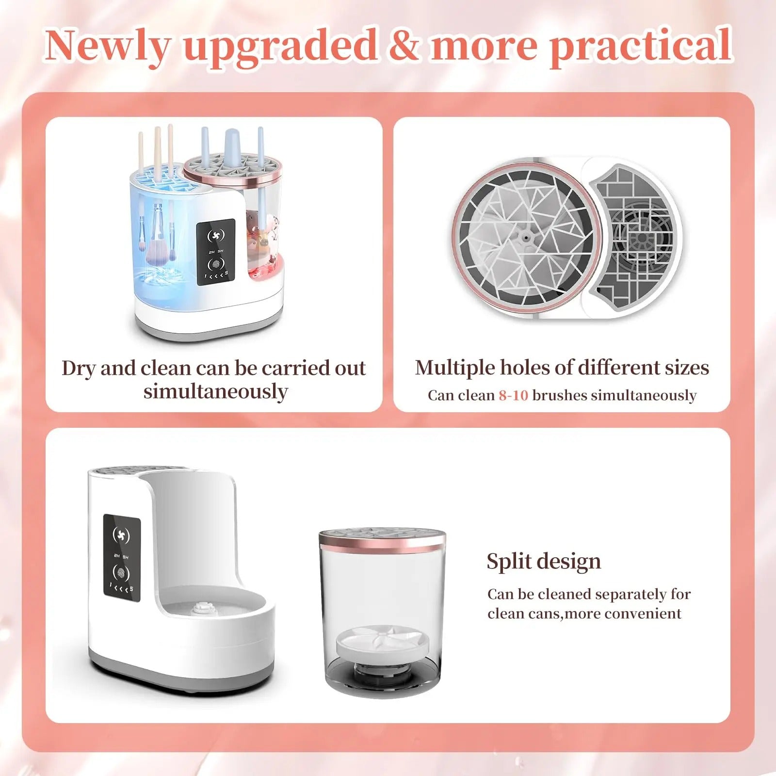 Makeup washer and dryer
